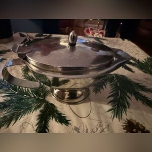 Gravy - Syrup - Sauce Server Pancakes Glossy Stainless Steel 4" W x 9" L x 4" H